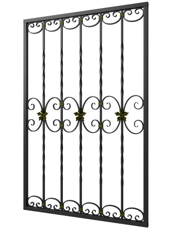 Кованая решетка №147