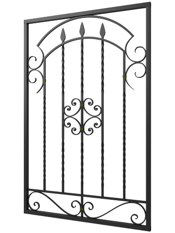 Кованая решетка №231